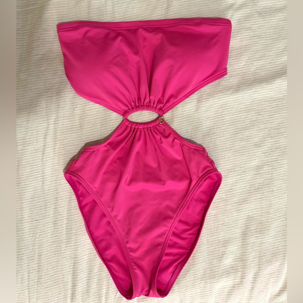 Michael Kors Pink One Piece Swimsuit